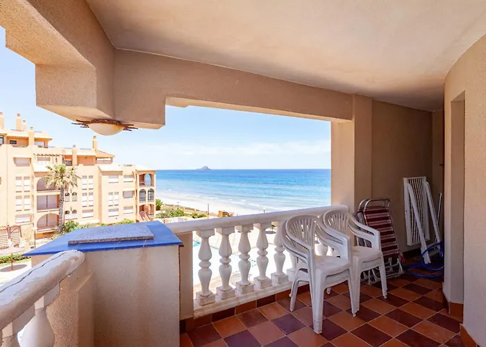 Inmovecos Vistas Y Piscina 1ºlinea Al Mediterraneo Star Alfa アパート ラ・マンガ・デル・マール・メノール